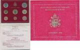 Vatikan Original offizieller Eurosatz Papst Paul II. im Blister 1 Cent - 2 Euro -