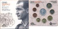 San Marino Offizieller Münzkurssatz 1 Cent - 2 Euro + 5 Euro Gino Bartali im Blister -