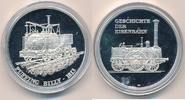 Moderne Medaille Geschichte der Eisenbahn " PUFFING BILLY " -