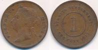 Straits Settlements One Cent One Cent 1873 Straits Settlements Britische Kronkolonie, Victoria -