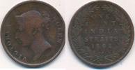 Straits Settlements ONE PENNY Britische Kronkolonie, Victoria -