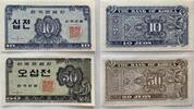 Korea 10, 50 Jeon -