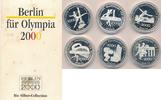 Berlin Moderne Medaillen für Olympia 2000,6 verschiedene -