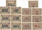 Dülmen 7 x Platzanweisung der Stadt 50 Pfennig - 2 1/2 Mark -