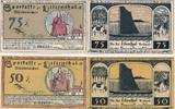 Lilienthal i. H. Notgeldscheine 50 und 75 Pfennig -
