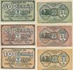 Lieberose Gutscheine 10-25-50 Pfennig -