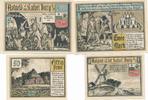 Kaspel Gutscheine der Burg 50 Pfennig und 2 Mark -