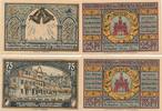 Kreuzburg in Oberschlesien Notgeldscheine 25 und 75 Pfennig -