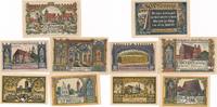 Jüterbog Notgeldscheine der Stadt 2 x25 Pf.,50-80-90 Pfennig -