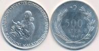 Türkei 500 Lira Mutter mit Kind FAO -