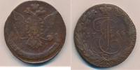 Russland 5 Kopeken Ekaterinburg E-M Katharina II., 1762-1796 -