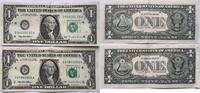 USA 2 Stück 1 Dollar -