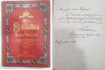 Deutschland Deutches Reich Kaiserreich Buch Die Hohenzollern und das deutsche Vaterland. Mit Widmung von Wilhelm 1908 -