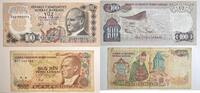 Türkei 100 Liras, 5000 Liras -