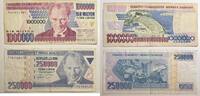 Türkei 1000000, 250000 Liras -