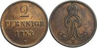 Altdeutschland/ Hannover 2 Pfennig Georg V. -