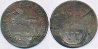 Deutsches Reich Deutschland 6 Pfennig Braunschweig-Wolfenbüttel, Karl I. 1735-1780. -