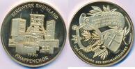 Deutschland BRD1990 Bergbau, Medaille Bergwerk Rheinland, Knappenchor -