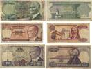 Türkei,Türkiye 10,100,1000 Lira Banknoten 3 Stück Lot -