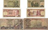 Türkei,Türkiye 10,100,1000 Lira Banknoten 3 Stück Lot -