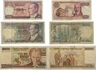 Türkei,Türkiye 100,10.000,100.000 Lira Banknoten 3 Stück Lot -