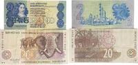 Südafrika 2,20 Rand o.D. Banknoten 2 Stück Lot I-,II- 10,00 EUR Differenzbesteuert nach §25a UStG zzgl. 3,00 EUR Versand