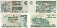 Schottland 1 Pound 2x Geldschein -