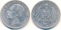 Deutschland 3 Mark Friedrich II. (1907-1918) -