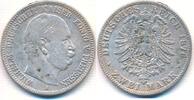 Deutschland Kaiserreich 2 Mark Preussen, König Wilhelm I -
