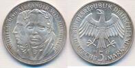 BRD Deutschland 5 Mark DM Wilhelm und Alexander von Humboldt -