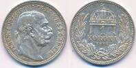 Österreich 1 Korona Krone Franz Joseph I. (1848-1916) -