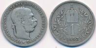 Österreich 1 Krone Korona Franz Joseph I. (1848-1916) -
