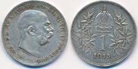 Österreich 1 Korona Krone Franz Joseph I. (1848-1916) -