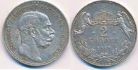 Österreich 2 Korona Kronen Franz Joseph I. (1848-1916) -
