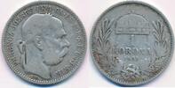 Österreich 1 Krone Korona Franz Joseph I. (1848-1916) -