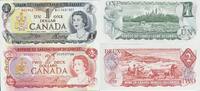 Kanada 1, 2 Dollar Banknote -