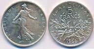 Frankreich 5 Francs Semeuse -