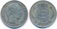 Dänemark, Königreich 1 Krone Christian IX., 1863 - 1906 -
