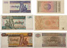 Myanmar 10,20.50 Kyats Banknoten 3 Stück Lot -