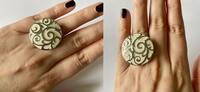 Silberfarbener Ring von Pierre Lang PL Modeschmuck -