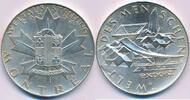 Kanada Medaille Silbermadaille Welt des Menschen Expo67 Weltausstellung Montreal 900er Silber -