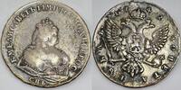 Russland 1 Rubel Elisabeth I. (1741-1761) -