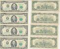 USA - Vereinigte Staaten v. Amerika $ 100 Dollars , 4 Stück 4 folgende Seriennummer: G05997323A-326A , Chicago Illinois -