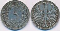 Deutschland 5 Mark DM Silber Kursmünze -