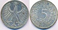 Deutschland 5 Mark DM Silbermünze -