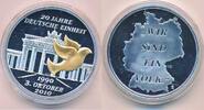 Deutschland Medaille 2009 20 Jahre Deutsche Einheit - Friedenstaube -