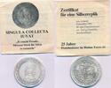 Deuscthalnd Medaillle, 999er Silber Essen Reichstaler 1660 NP Anna Salome I. (1646 - 1689) -
