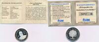 Deutschland Weimarer Republik Medaille 999er Silber Poträt Paul von Hindenburg -