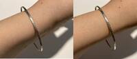 Silber Armreifen 800er Silber Silberschmuck -