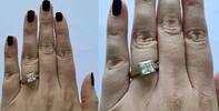 Silberring 925er Sterling Silber Silberschmuck -